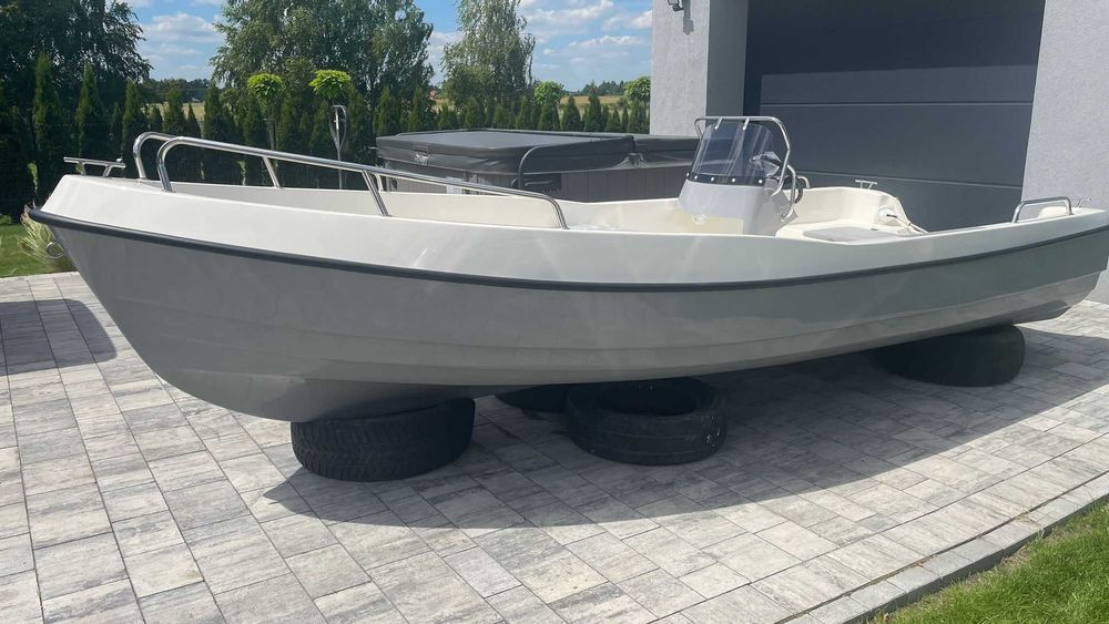 Łódz  Łodka Wiosłowo Motorowa Nowa nie używana