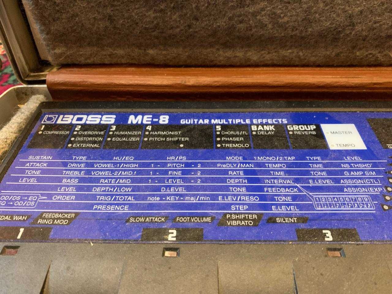Boss ME-8 гитарный процессор Япония USED