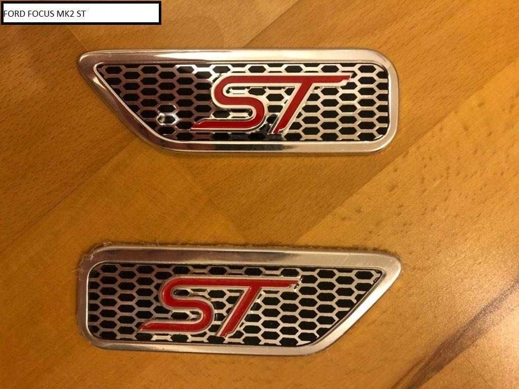 Focus MK2 ST emblematy polift kpl