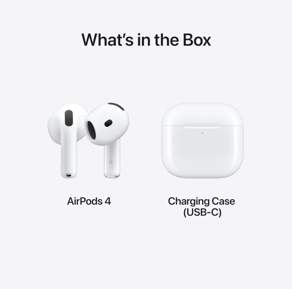 Airpods 4 ANC з США запаковані