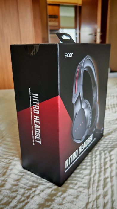 Headset Auscultadores gamer Acer Nitro NHW820 NOVO SELADO