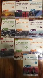 Kurs angielskiego z płytami Total English 1-11