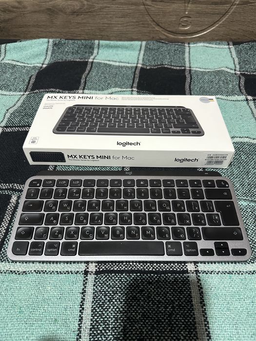 Клавиатура logitech Mx keys mini for mac, официал, укр, как новая