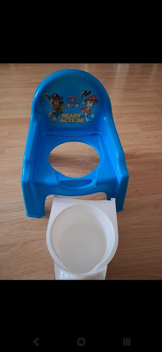 Cadeira Bacio penico patrulha pata