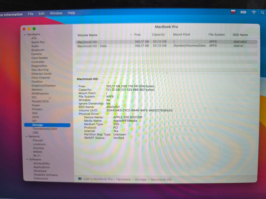 MacBook Pro Lato 2013, 8 GB RAM, 128 GB SSD