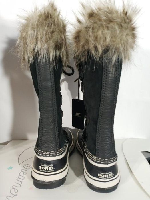 Новые! Сапоги кожаные Sorel Joan of Arctic (Канада)! Оригинал!р.37/24