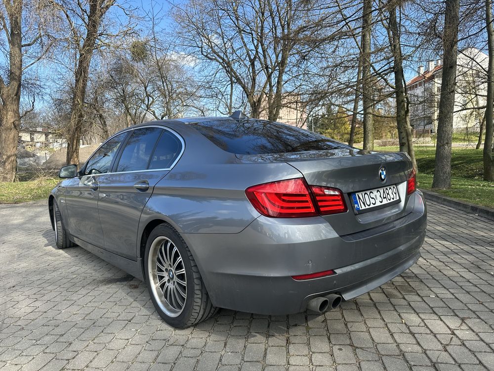 Bmw F10 520d 184km/Automat/El Skóry/Łopatki/Zadbana