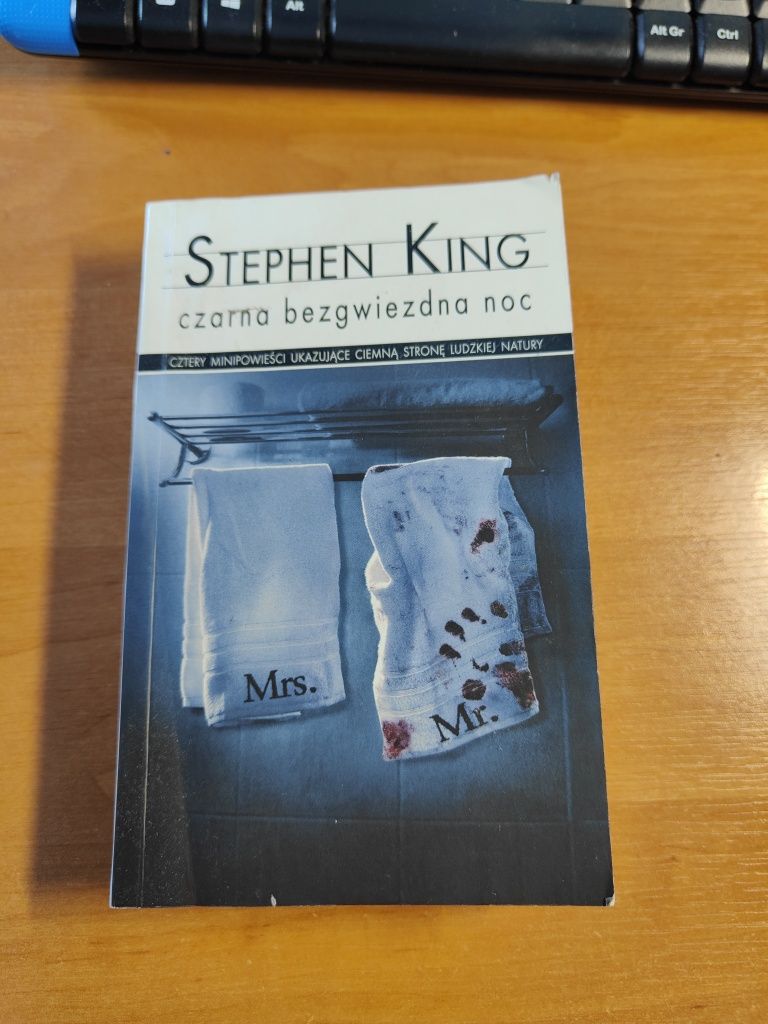 Książka "Czarna bezgwiezdna noc" Stephen King