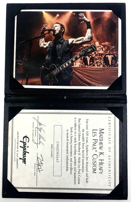 Guitarra Elétrica Epiphone Les Paul Custom Shop