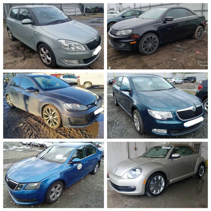 Запчасти Skoda Volkswagen Fabia Superb Yeti Golf Eos Beetle двигатель