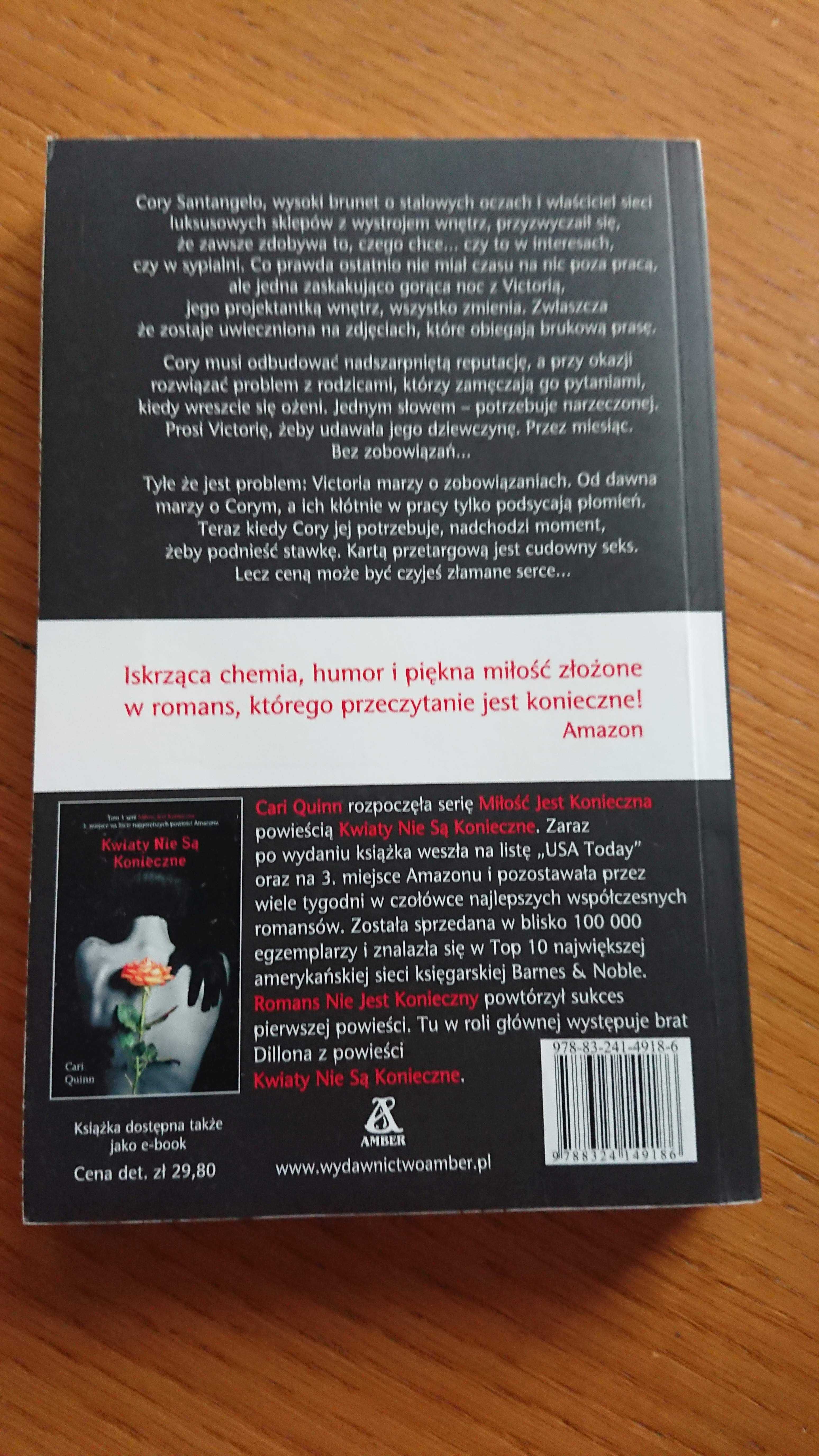 Romans Nie Jest Konieczny - Cari Quinn
