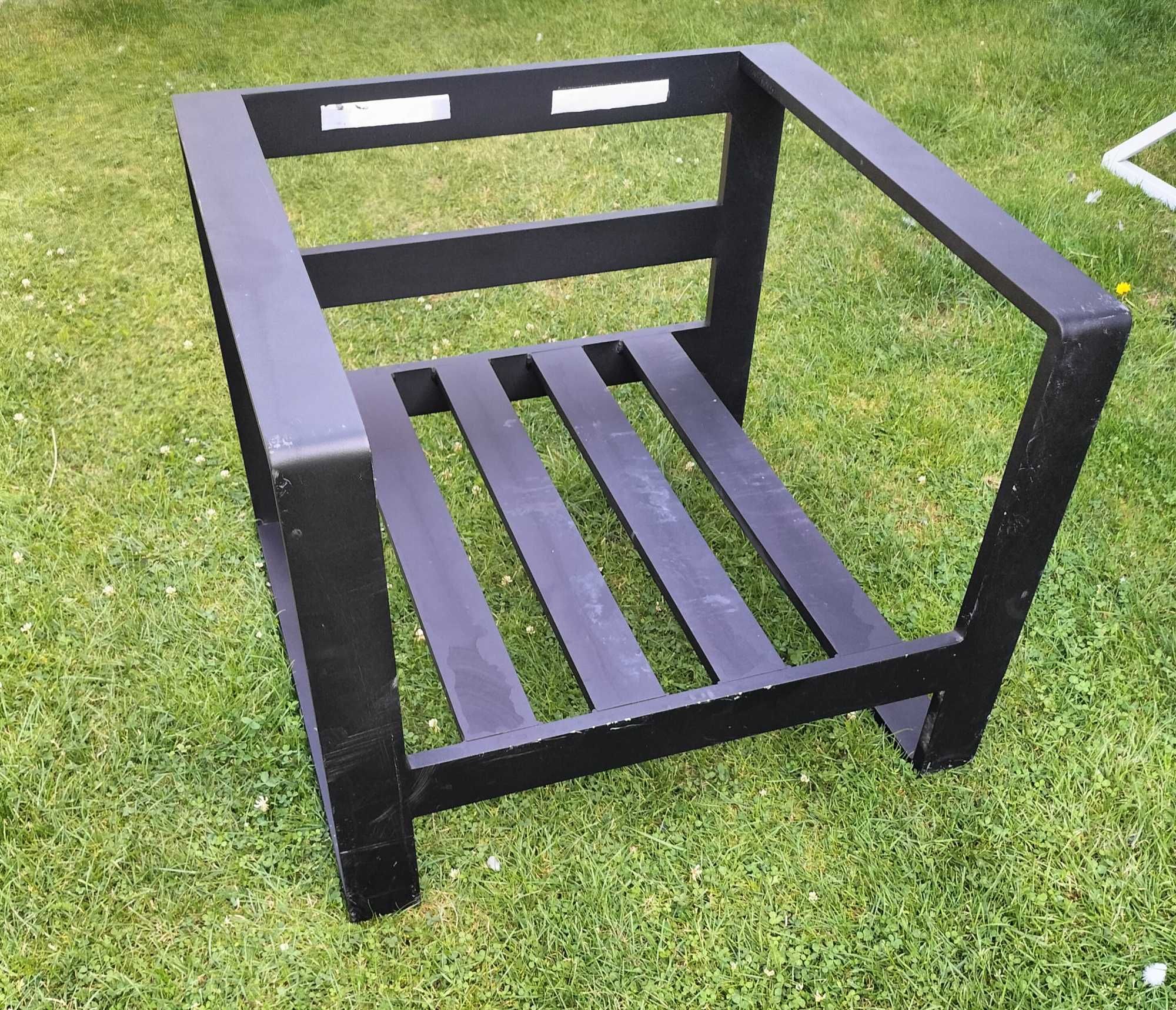 Fotel ogrodowy aluminiowy
