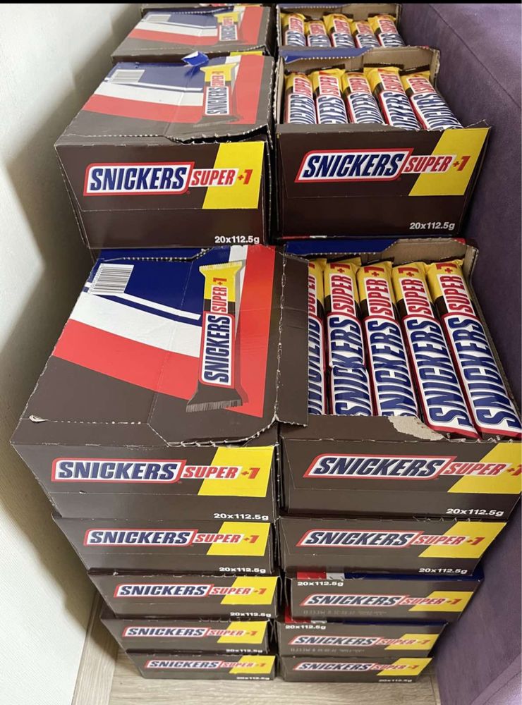 Сникерс  батончик Snickers Super  112.5 гр.