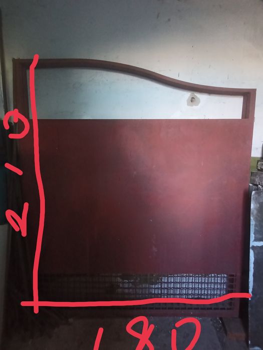 Ворота металеві нові 210*180