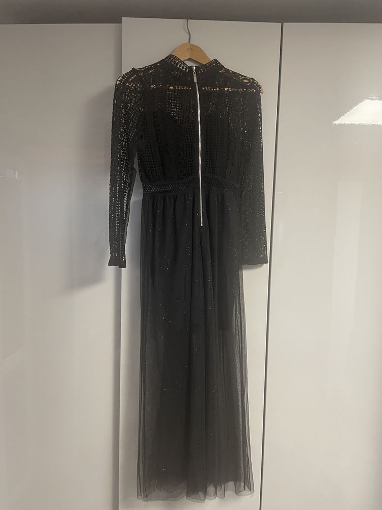 Sukienka maxi czarna