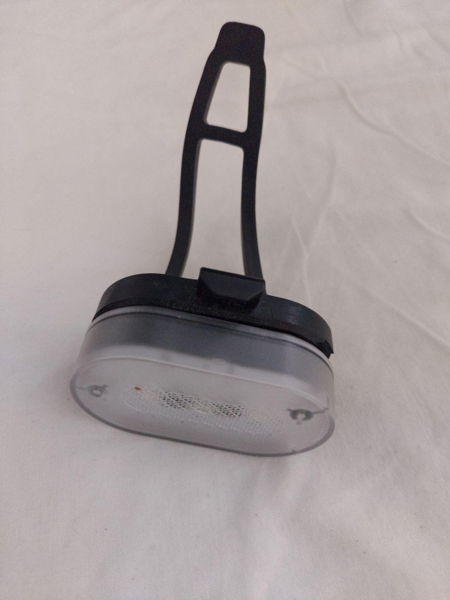 Lampka rowerowa na zatrzask przednia/tylna LED 4 tryby wodoodporna USB