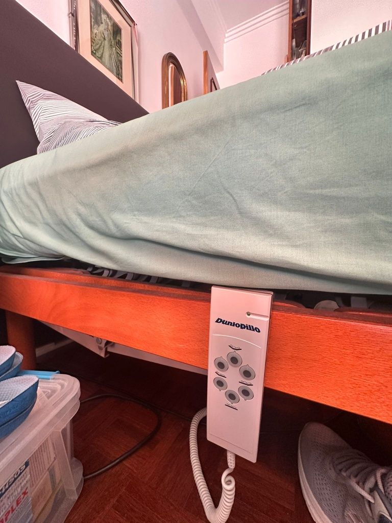 Cama elétrica colchão