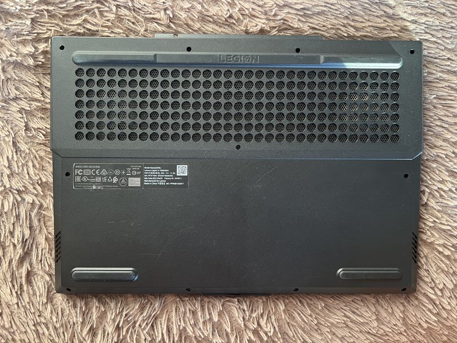 Ігровий Ноутбук Lenovo Legion 5i 15IMH05H Phantom Black (81Y600A1RA)