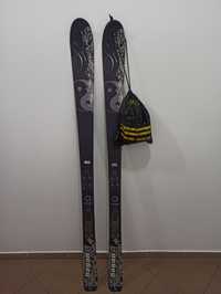Narty skitour Hagan 163cm plus foki