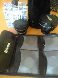 lentes conversoras Sony (37mm) e nikon (28mm]