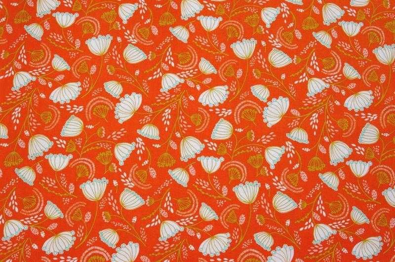 Tecido Floral Algodão