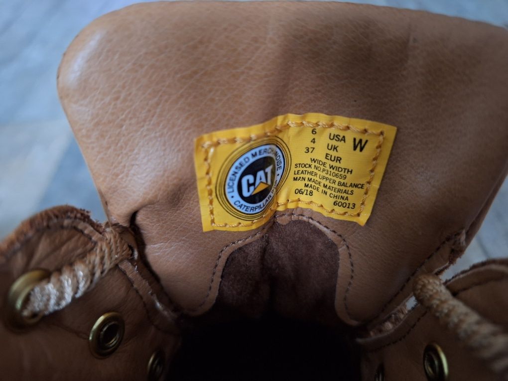 Buty skórzane damskie Catepilar CPP310659 rozmiar 37