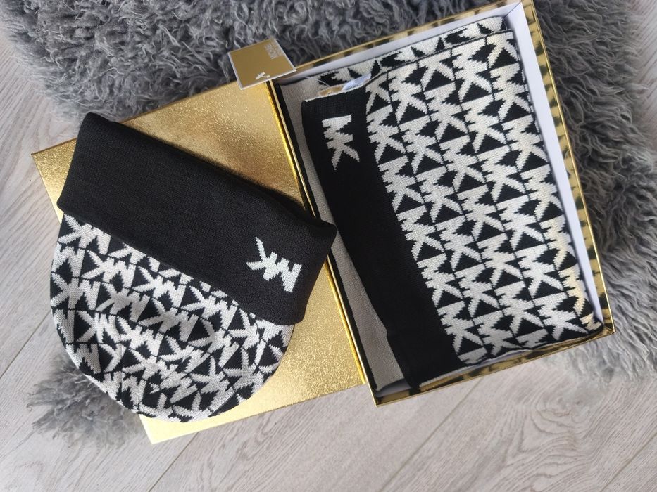 Komplet czapka i szalik Michael Kors