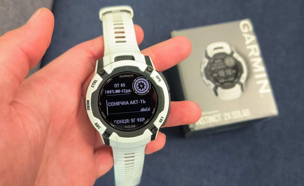Топовий! Garmin Instinct 2X Solar 50mm