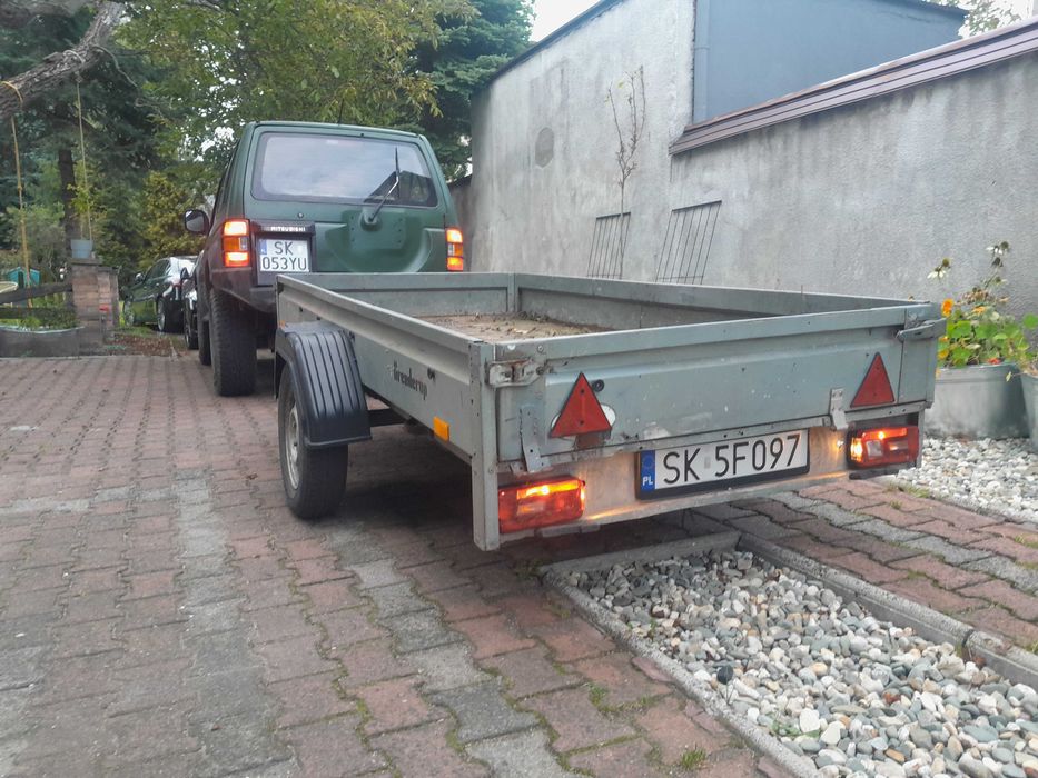 Przyczepa Brenderup 2270S  270x128 cm  2012 lekka pod Bus lub 4x4