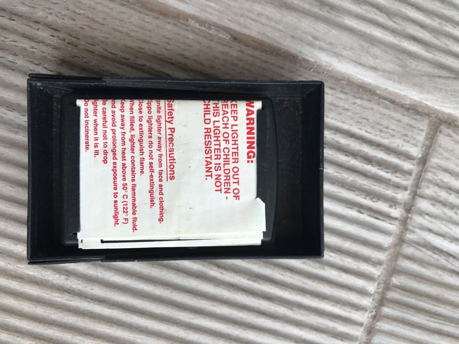 Zippo USA dezembro de 2000