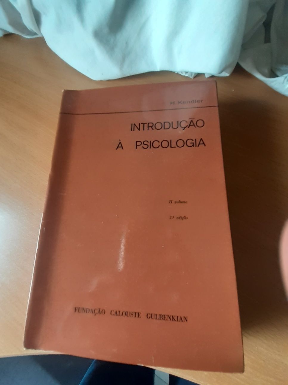 Livro Introdução À Psicologia