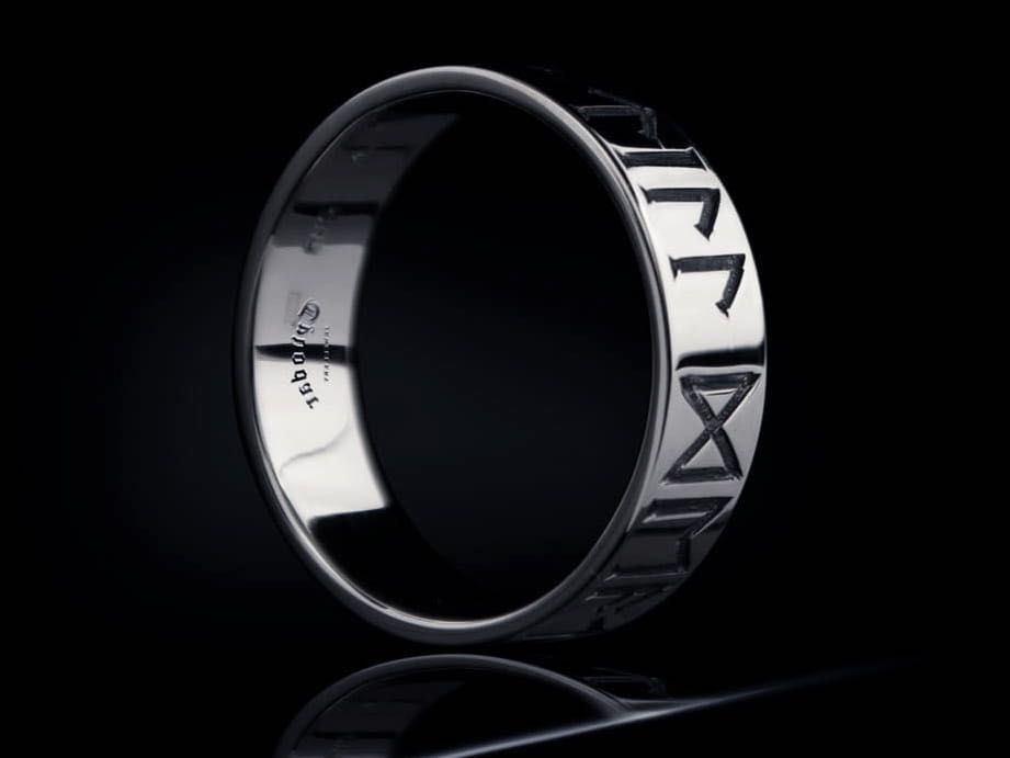 Obrączki z runami | Srebro 925 | Biżuteria z runami | TYVODAR.COM