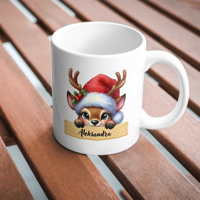 kubek na święta z imieniem