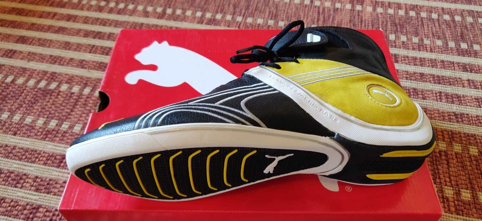 Sapatilhas PUMA Future Cat Remix Mid Pretas Amarelo 44