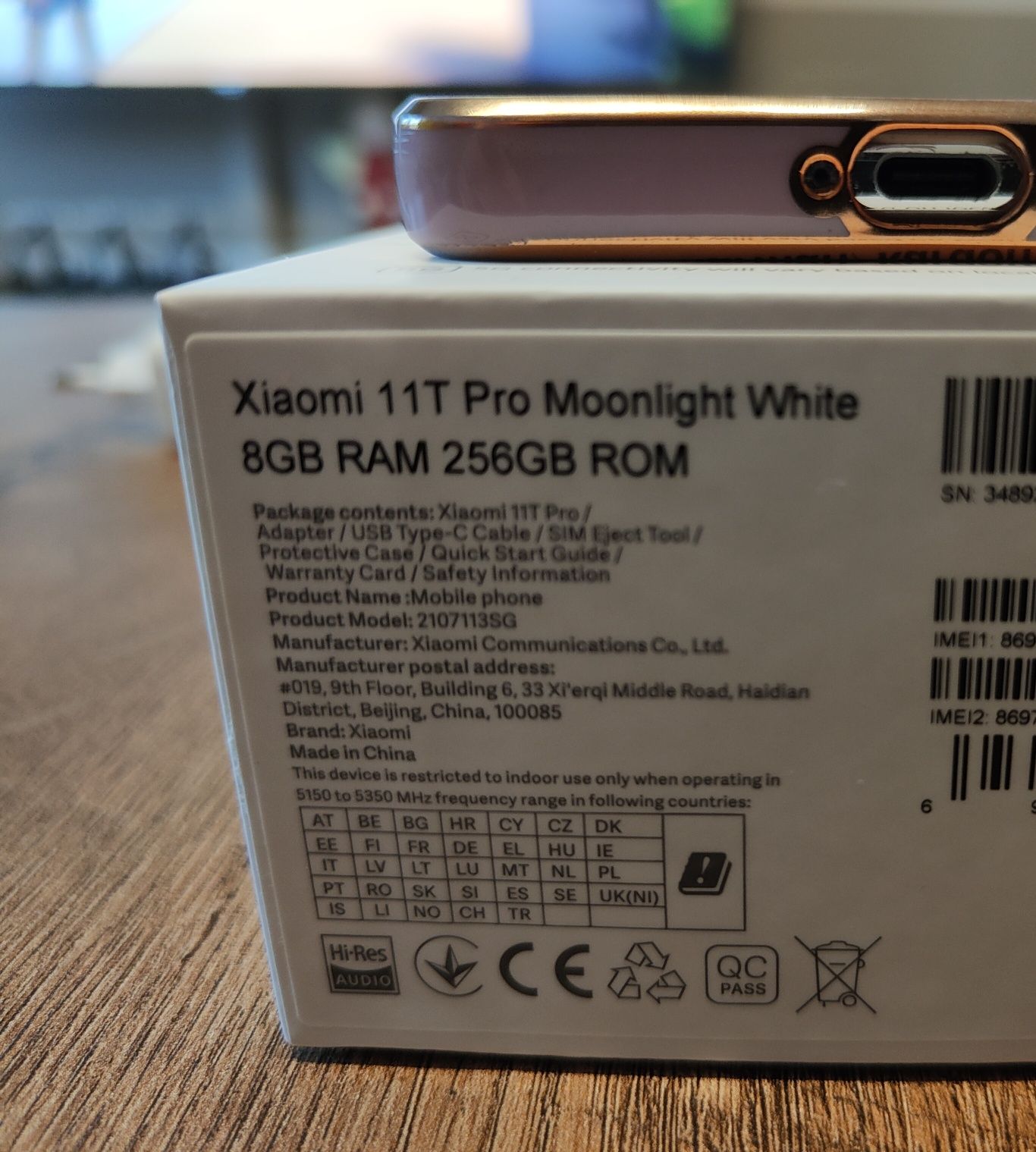 Xiaomi 11T Pro Moonlight White 8GB RAM 256GB ROM