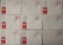 Lote de envelopes com Framas