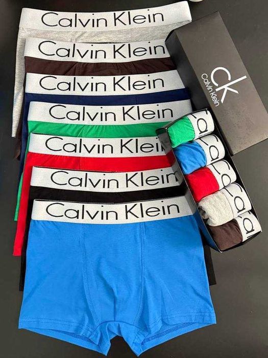 Чоловічі труси/боксери Calvin Klein серія White. Мужские трусы