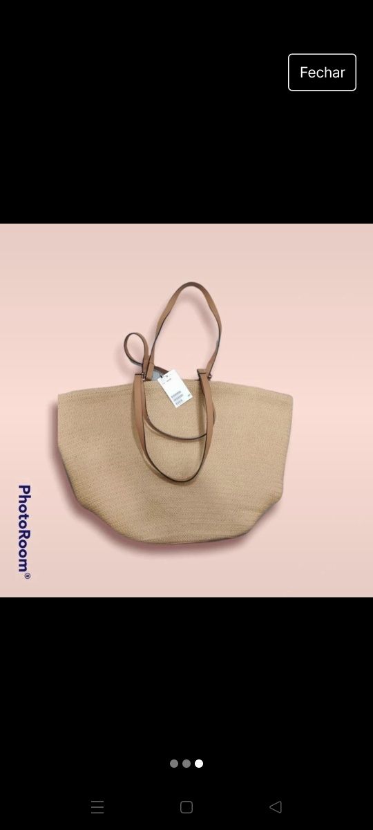 HM summer beach bag