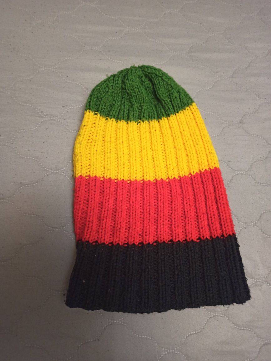 Czapka rasta reggae na dredy