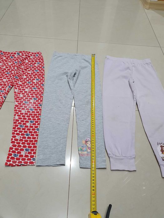 Legginsy dla dziewczynki rozmiar 110/116