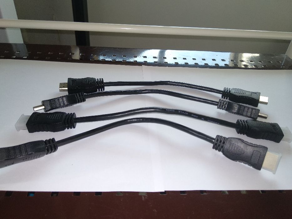 cabos hdmi c/25 e 30cm