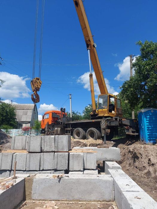 Оренда Автокрана/Камаз22м/Машека28М