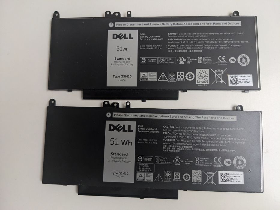 Оригінальна батарея Dell G5M10 для ноутбука для  Dell Latitude E5450 E