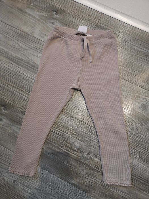 Legginsy Zara gofrowane