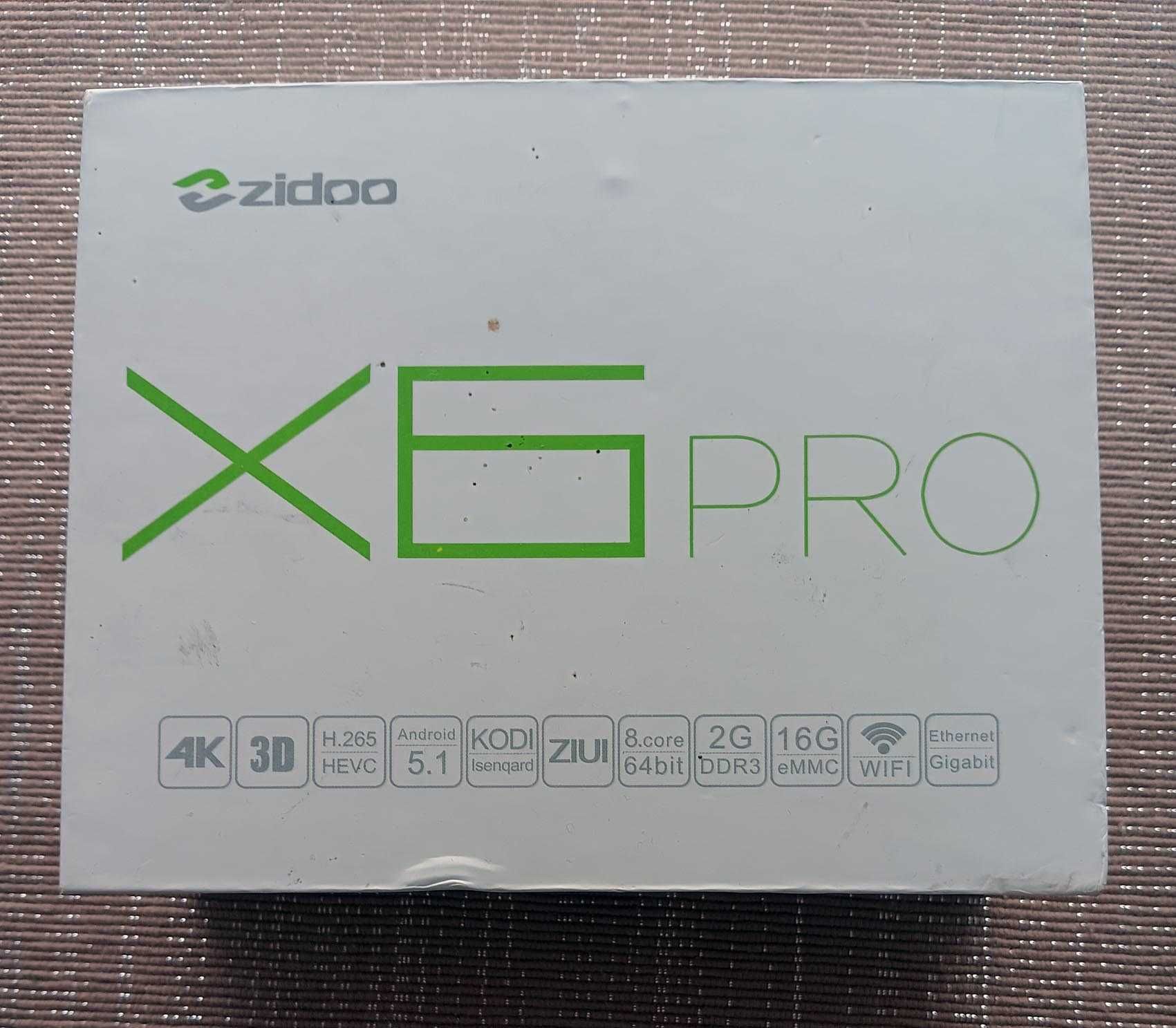 TV Box Zidoo X6Pro
