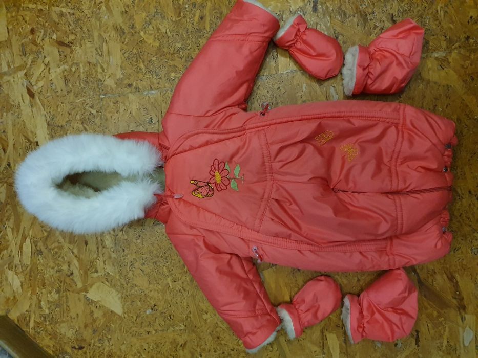 Комбинезон-конверт на овчине