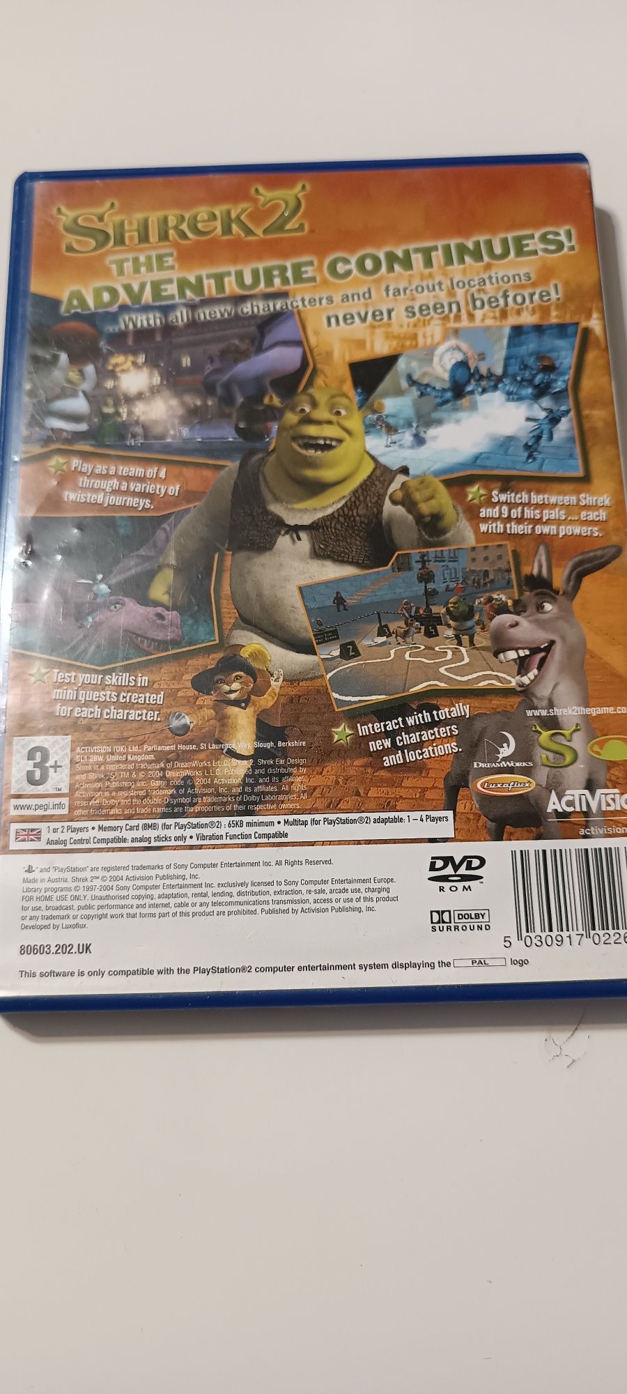Shrek 2 PS2 PlayStation2