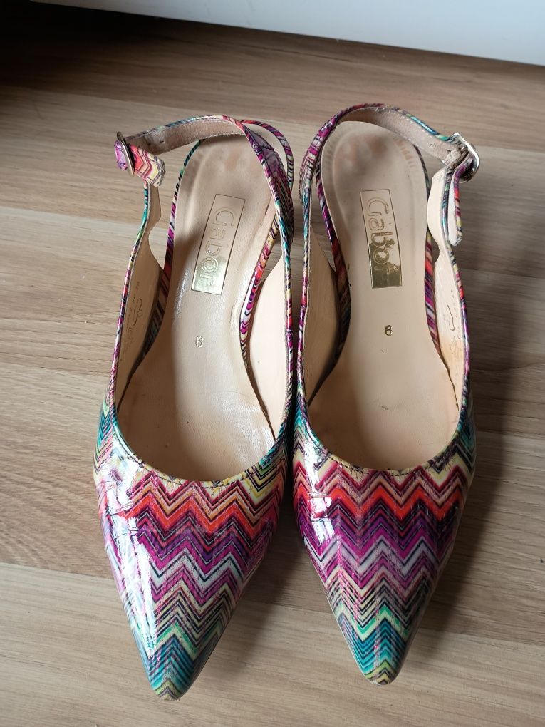 Buty na obcasie Gabor