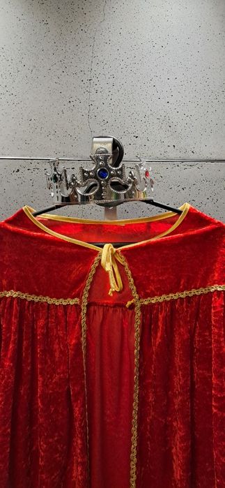 Strój przebranie kostium król