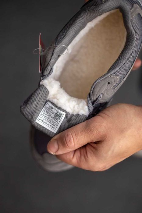 Мужские зимние кроссовки с мехом New Balance 1906R "Grey Cordura"